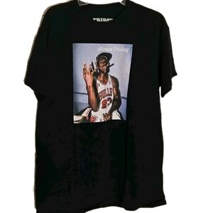 VTG Michael‎ Jordan Black Graphic Tee